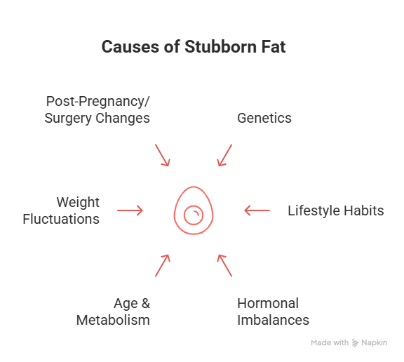 Causes of Stubborn Fat