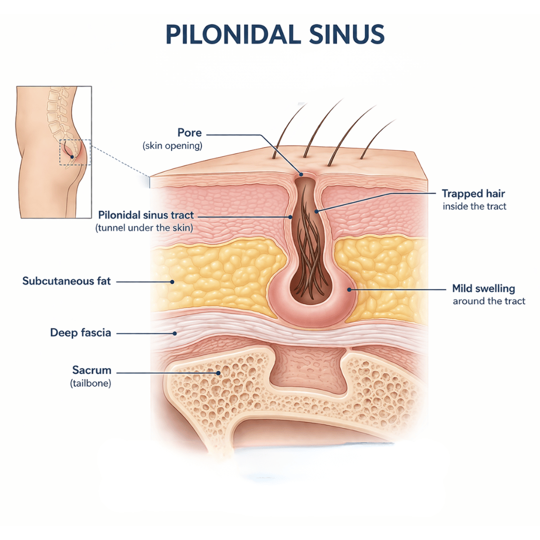 Pilonidal sinus treatment
